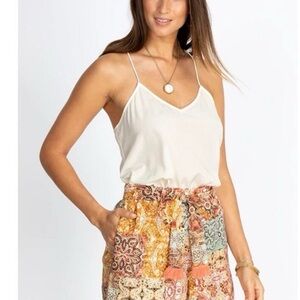 Johnny Was Astoria Easy
Shorts 100% Linen Shorts Floral Women's Size XL No
Belt*